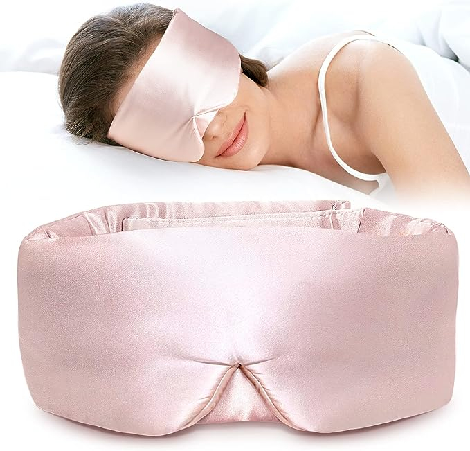 Masques pour les yeux personnalisés 100 % soie de mûrier pour le sommeil