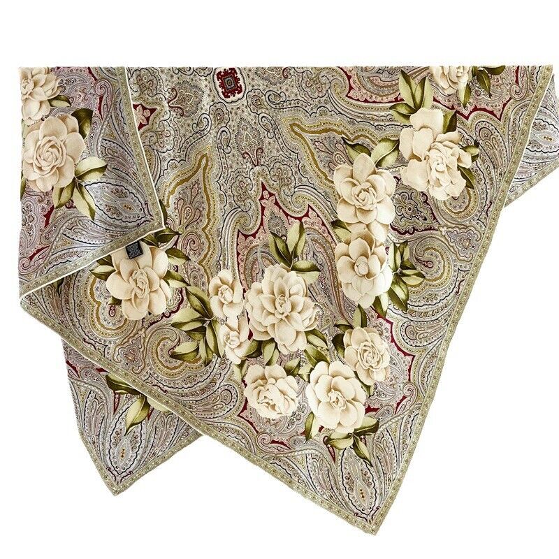 Foulard oblong en cachemire de soie pour femme